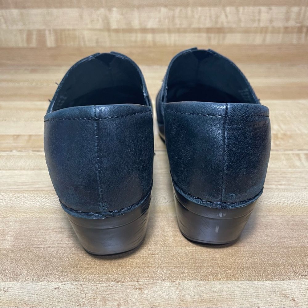 Dansko Solstice Side Button Clog Shoe Slip On 40 … - image 4